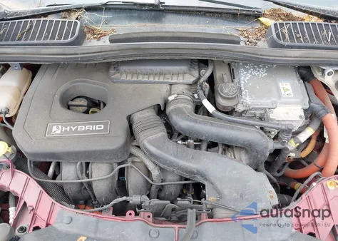 2013 Ford C-Max Hybrid Sel из США, поврежденный, VIN 1FADP5BU4DL538513